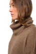 Baby Alpaca cashmere donna collo alto tanis naturale 3xl